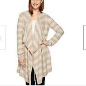 Barefoot Dreams Chic Light Open Front Cardi